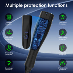 Coolladen 3.6kW Portable EV Charger | 16A Schuko to Type 2 | Integrated Single-Piece Design | Adjustable Current (5m/10m)