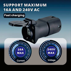 Adattatore di scarica per veicoli elettrici Presa tipo 2 16A a presa Schuko, adattatore veicolo-carico (V2L)