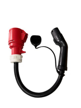 Tipo 2 spina alla presa CEE16A, adattatore per caricatore da 11KW EV per attingere energia dalla stazione di ricarica