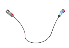 Adattatore Vehicle to Load (V2L) per MG e BYD, adattatore di scarico per veicoli elettrici 16A Tipo 2 a presa Schuko con cavo di 5 metri
