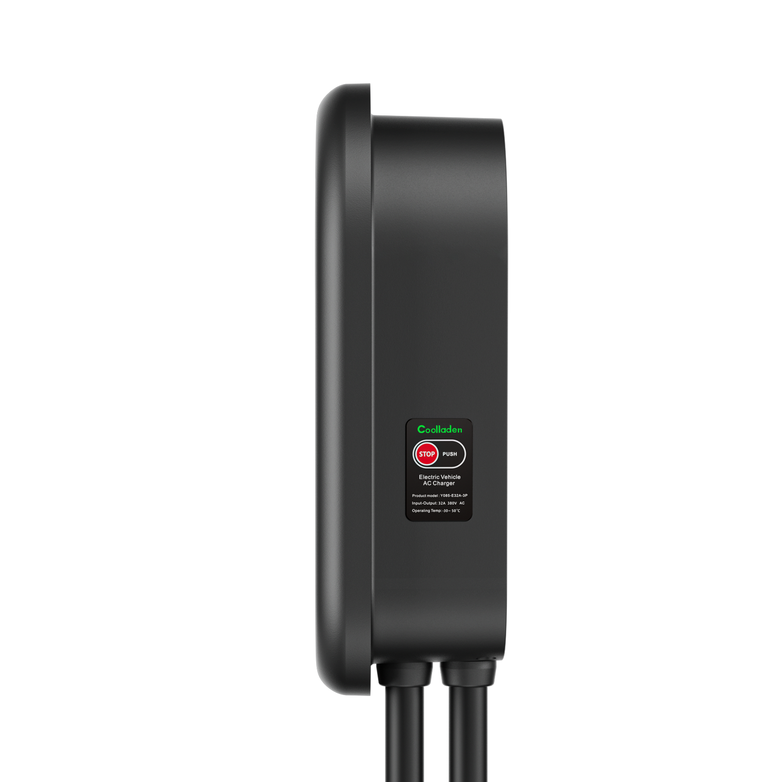 Coolladen EV Charger Smart APP Con 32A Tipo 2 Stazione di Ricarica Domestica da 22kW, Wallbox 5/10m Cavo di Ricarica Con Supporto Caricabatterie App Controllo Plug trifase CEE Per Tutti i EV E PHEV