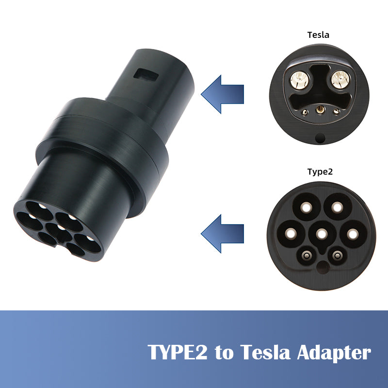 Tipo 2A TESA EV Adattatore Caricatore 16A / 32A Connettore di Ricarica per Veicoli Elettrici