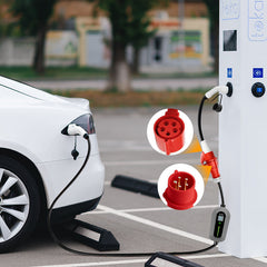 Tipo 2 spina alla presa CEE16A, adattatore per caricatore da 11KW EV per attingere energia dalla stazione di ricarica